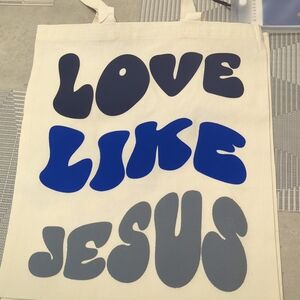 Love Like Jesus tote bag